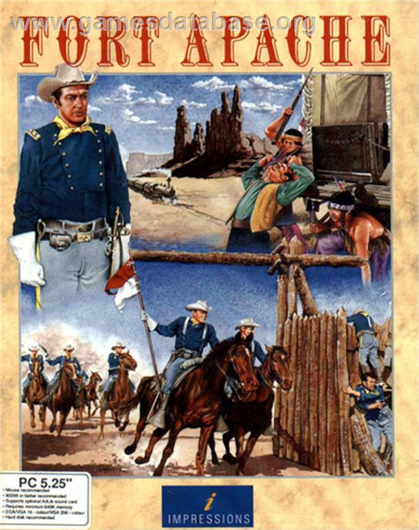 Fort Apache - Microsoft DOS - Artwork - Box